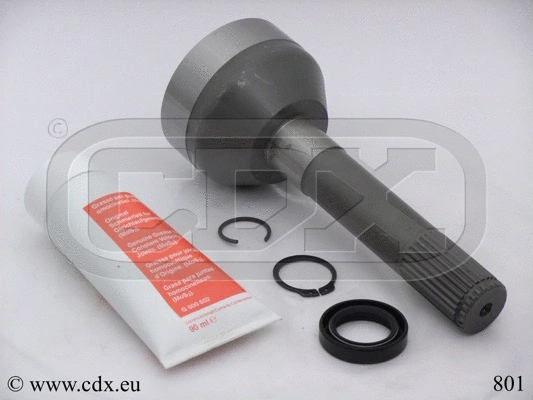 Jeu de joints, arbre de transmission CDX 801