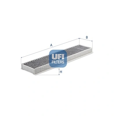 Filtre, air de l'habitacle UFI 54.137.00