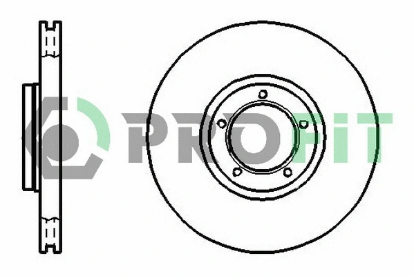Disque de frein PROFIT 5010-0849
