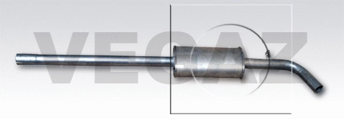 Silencieux central VEGAZ GmbH RS-368