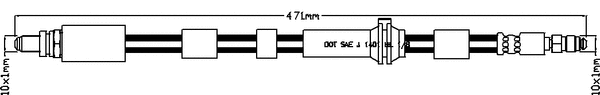 Flexible de frein JURATEK JBH1181R