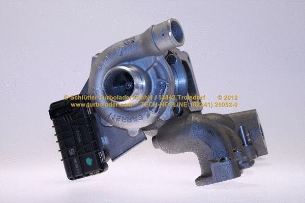 Turbocompresseur, suralimentation SCHLÜTTER TURBOLADER 172-08060