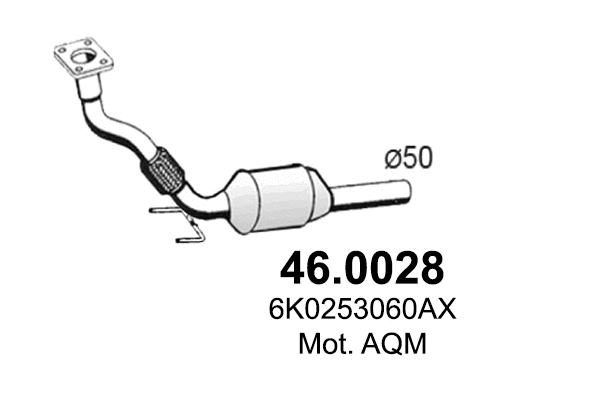 Catalyseur ASSO 46.0028