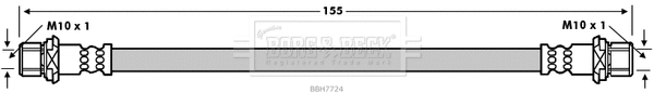 Flexible de frein BORG & BECK BBH7724