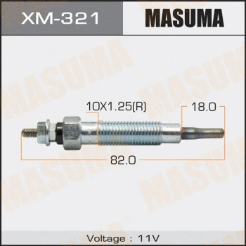 Bougie de préchauffage MASUMA XM-321
