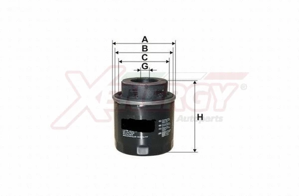 Filtre à huile AP XENERGY X1596411