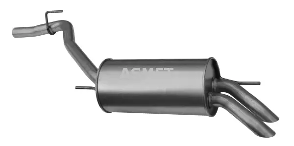 Silencieux arrière ASMET 04.070