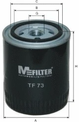 Filtre à huile MFILTER TF 73
