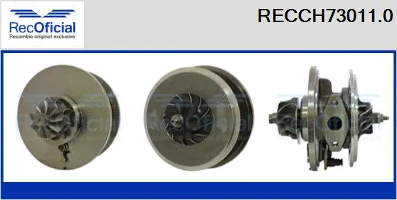Groupe carter, turbocompresseur RECOFICIAL RECCH73011.0