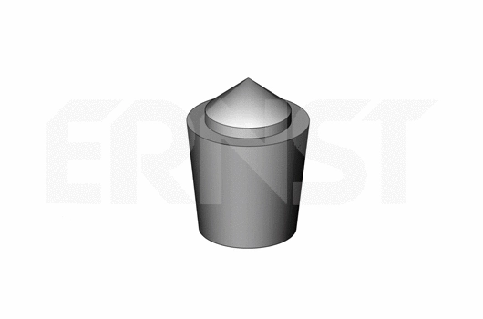 Butée élastique, silencieux ERNST 498524