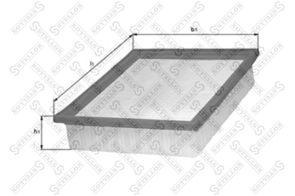 Filtre à air STELLOX 71-00678-SX