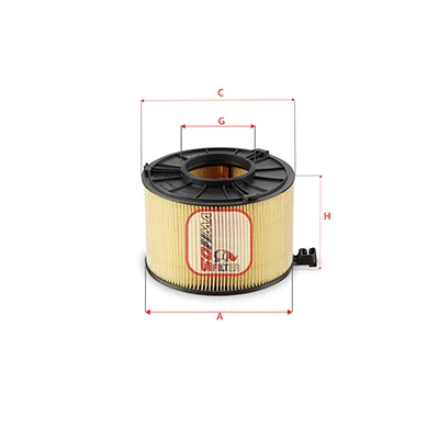 Filtre à air SOFIMA S 7G10 A