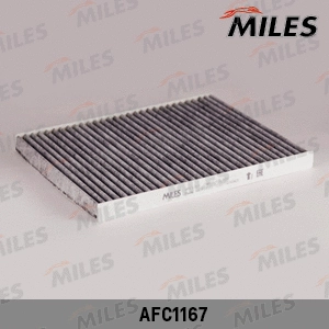 Filtre, air de l'habitacle MILES AFC1167