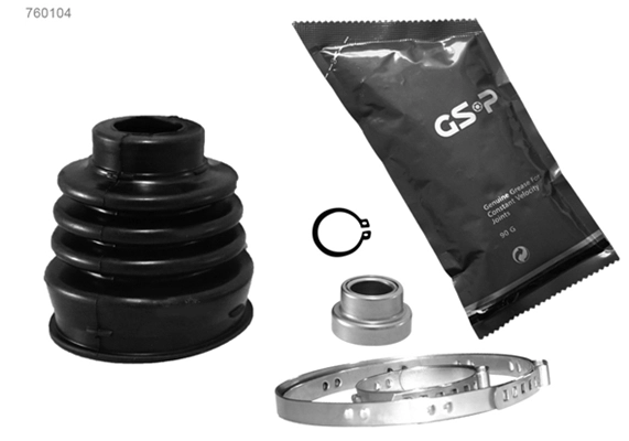 Jeu de joints-soufflets, arbre de commande GSP-BR 760104