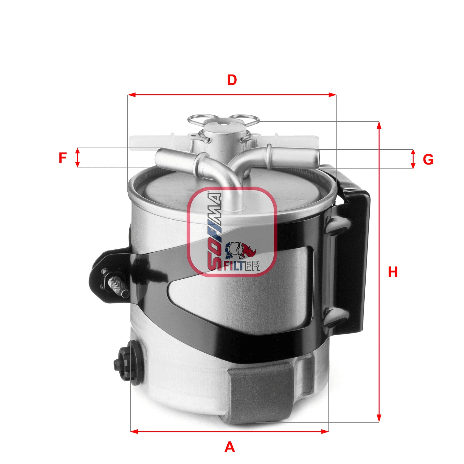 Filtre à carburant SOFIMA S 5430 GC