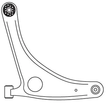 Bras de liaison, suspension de roue FRAP F3791