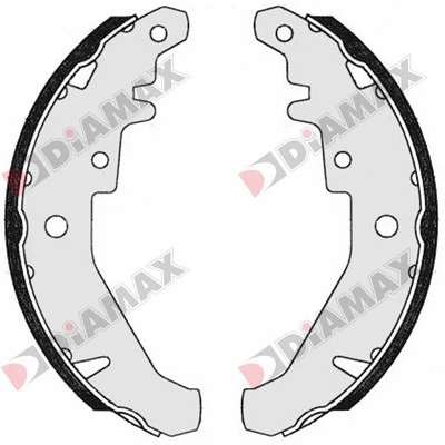Jeu de mâchoires de frein DIAMAX N01121