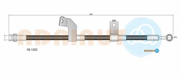 Flexible de frein ADRIAUTO 09.1252