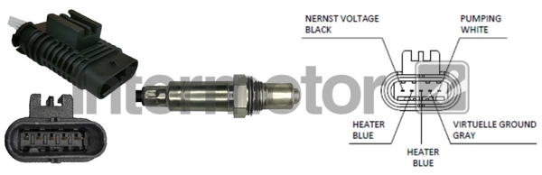 Sonde lambda INTERMOTOR 65163