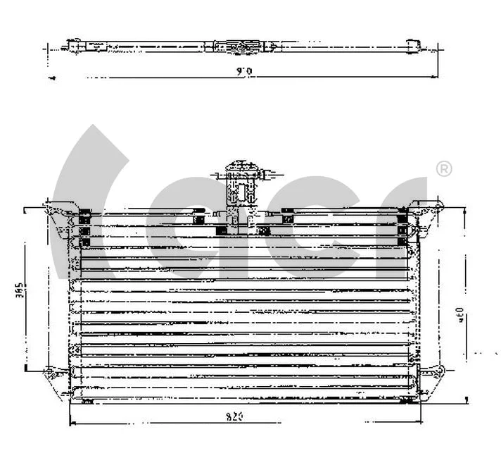 Condenseur, climatisation ACR 300138