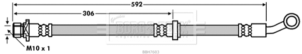 Flexible de frein BORG & BECK BBH7603