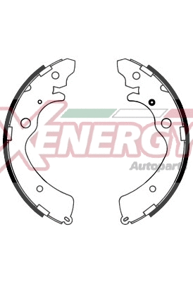 Jeu de mâchoires de frein AP XENERGY X50211