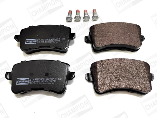 Kit de plaquettes de frein, frein à disque CHAMPION 573259CH