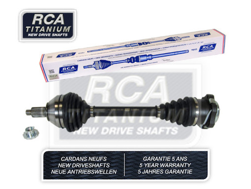 Arbre de transmission RCA FRANCE AV604N