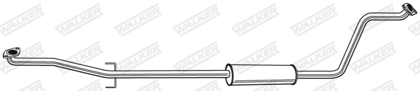 Silencieux central WALKER 24181