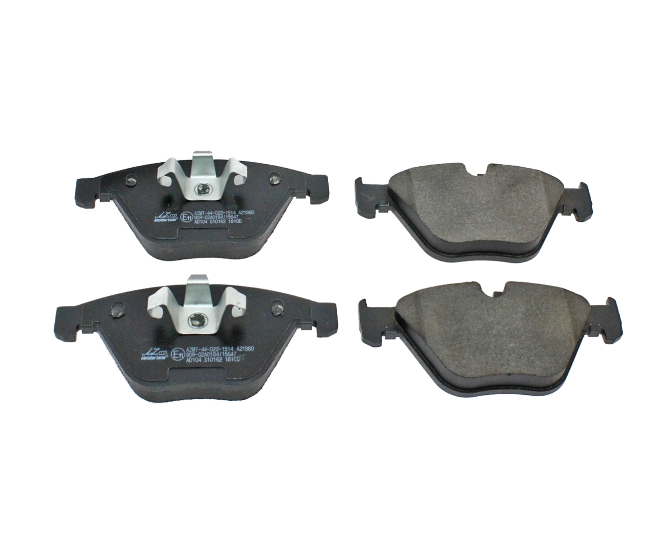 Kit de plaquettes de frein, frein à disque A.Z. Meisterteile AZMT-44-022-1514