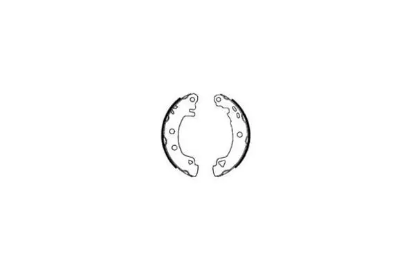 Jeu de mâchoires de frein E.T.F. 09-0527