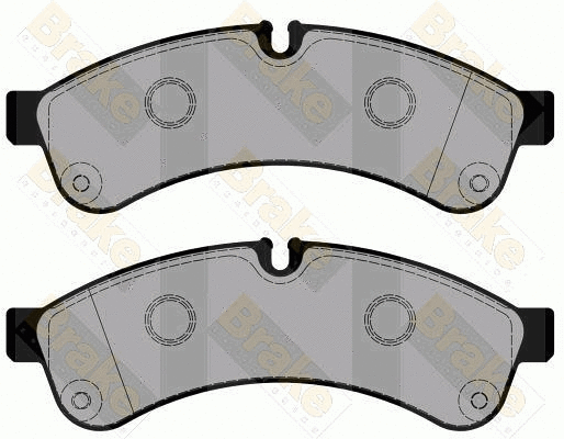 Kit de plaquettes de frein, frein à disque Brake ENGINEERING PA1788