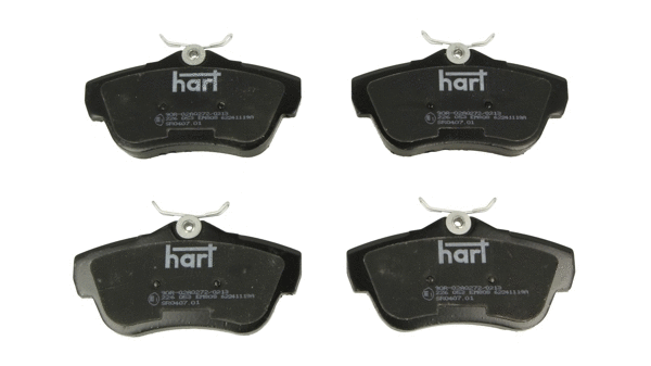 Kit de plaquettes de frein, frein à disque HART 226 053
