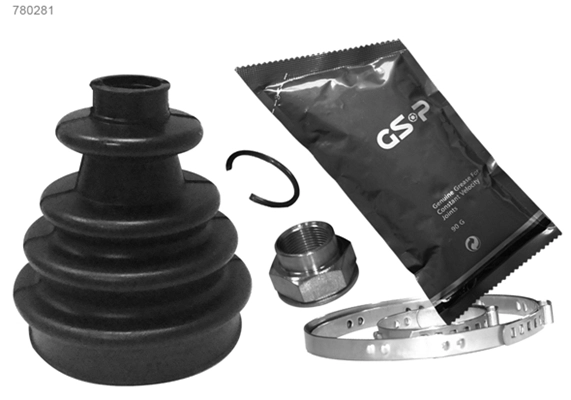Jeu de joints-soufflets, arbre de commande GSP-BR 780281