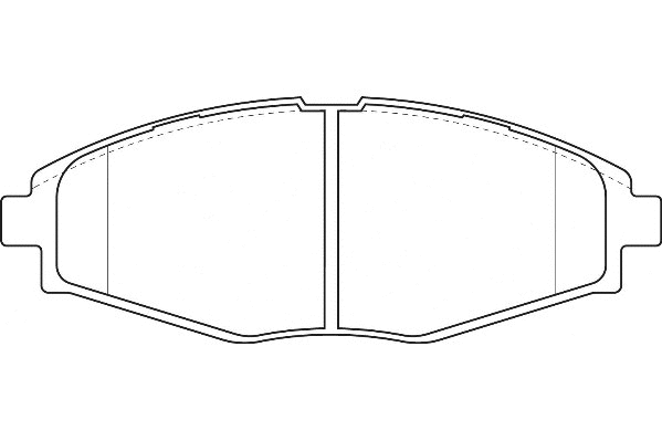 Kit de plaquettes de frein, frein à disque Omnicraft 2134952