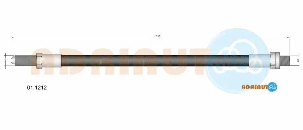 Flexible de frein ADRIAUTO 01.1212