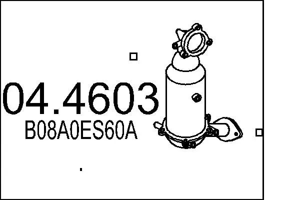 Catalyseur MTS 04.4603