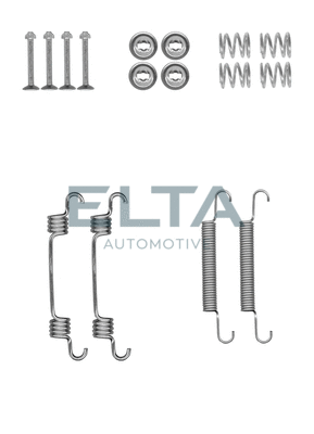 Kit d'accessoires, mâchoires de frein de stationnement ELTA AUTOMOTIVE EA8156