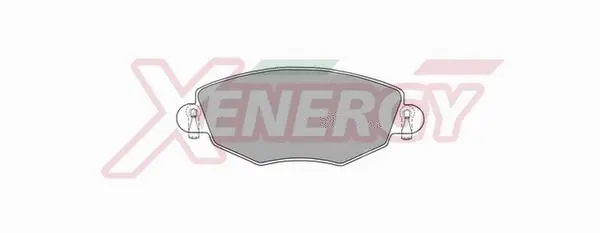 Kit de plaquettes de frein, frein à disque AP XENERGY X40765