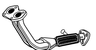 Tuyau d'échappement VEGAZ GmbH MOR-75