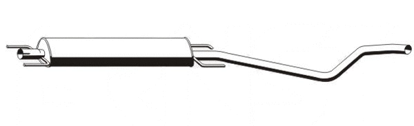 Silencieux central VEGAZ GmbH OS-517ERNS