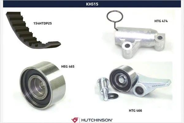 Kit de courroie crantée HUTCHINSON KH 515