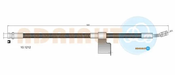Flexible de frein ADRIAUTO 10.1212