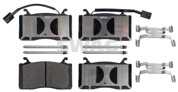 Kit de plaquettes de frein, frein à disque SWAG 33 10 7612