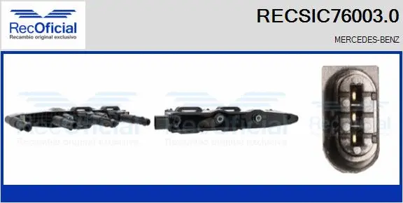 Bobine d'allumage RECOFICIAL RECSIC76003.0