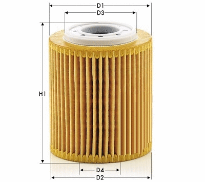 Filtre à huile TECNECO FILTERS OL2165E
