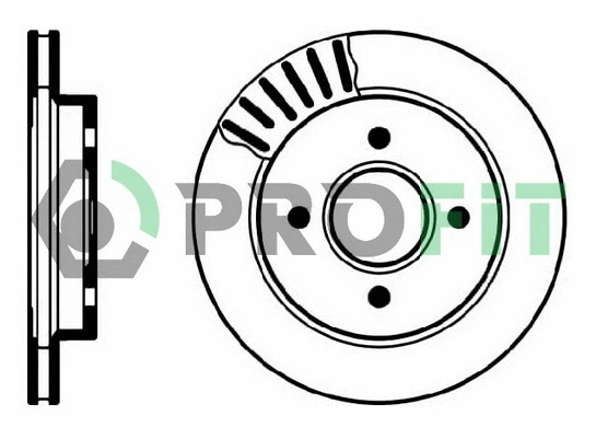 Disque de frein PROFIT 5010-0479