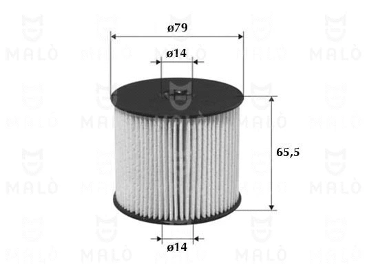 Filtre à carburant AKRON-MALÒ 1520025