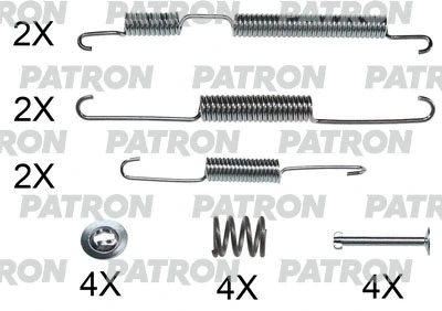 Kit d'accessoires, mâchoires de frein de stationnement PATRON PSRK0252