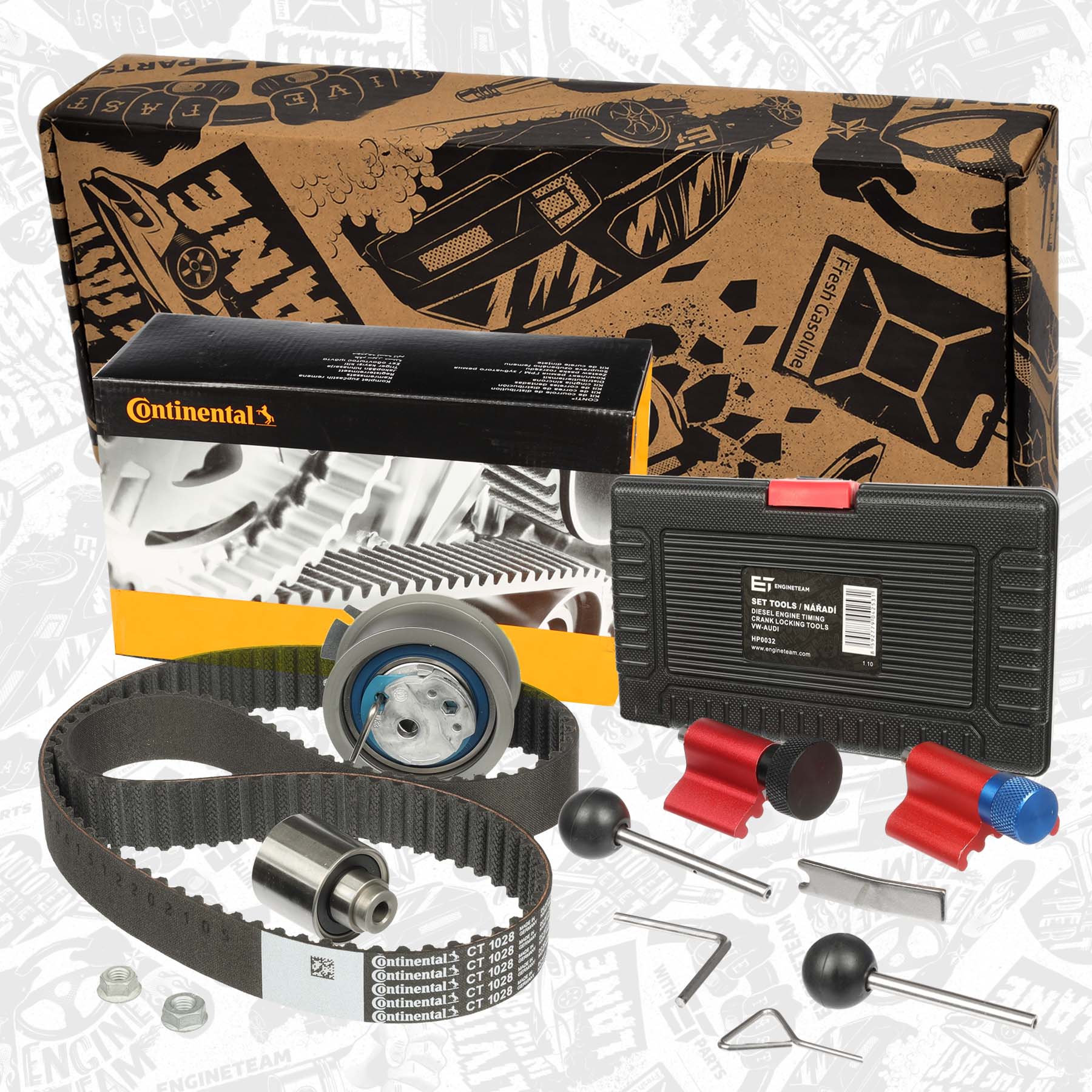 Kit de courroie crantée ET ENGINETEAM RM0019VR1